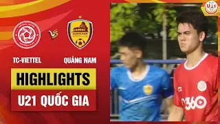 Highlights: Thể Công Viettel - Quảng Nam | Dồn ép không hiệu quả, "đòn đau" trên chấm 11m