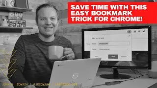 This Chrome bookmark trick takes 5 minutes to set up but saves tons of time!