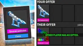 What Do People Offer for the NEW SNOWCANNON Godly in MM2!