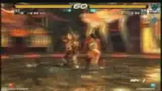 T6: Jack-6,Yoshi,Nina vs Tetsuo(Lei)