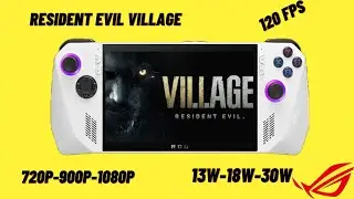 ASUS ROG ALLY | Resident Evil Village | Performans ve Batarya Testi