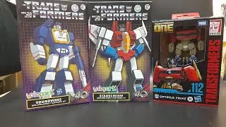 yolopark soundwave starscream amk mini Studio Series 112  Transformers One Optimus Prime 開箱生放送