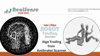 Robot Trading | Algo Trading | Auto Trading from Amibroker scanner in Hindi