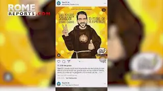 Монах-францисканец использует Инстаграм, чтобы евангелизировать
