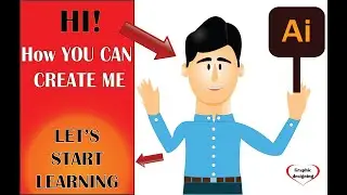 How to create Character in Adobe Illustrator - Graphic Design