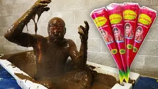 I Took A Bath In 80 Litres Of Henna Ink..