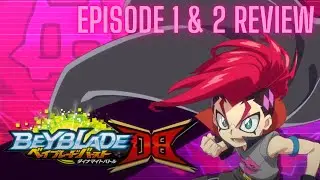 IT'S HERE! BEYBLADE BURST DYNAMITE BATTLE EPISODE 1 AND 2 REVIEW! BELL VS LUI!