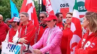 1 maggio 2024 discorso di un lavoratore cigl