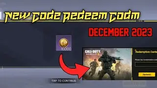 New 3 Code Redeem Codm... December 2023