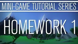Making a Mini Game In Unity: Homework 1 (Asset Creation in Blender)