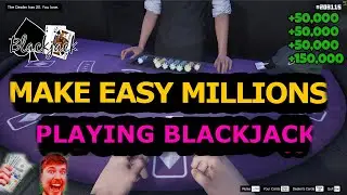 GTA Online Diamond Casino Blackjack GLITCH! 100% WORKING 2024 $50,000,000 SOLO Casino Money Glitch