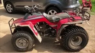 $200 Honda Fourtrax 250 + Mudding!