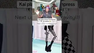 KAI CENAT TRIES PLAYING DRESS TO IMPRESS (PT 4)... 😭😭 #roblox