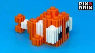 Clownfish 3D - Pix Brix Instructions