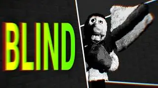The BLINDEST Baldi's Basics Challenge