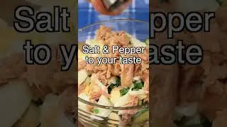 Everyone LOVES This Recipe! Incredibly Delicious Salad with Reddish & Tuna! #shorts #salad