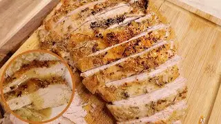 Herb Roasted Turkey Breast + How to Cook it PERFECTLY and how to Test for Doneness!