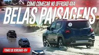 Como começar a fazer Passeios e Expedições Offroad 4x4? Fomos de Renegade no Jeep Nature!