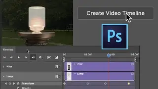 How to use video timeline animation in Photoshop with easy steps