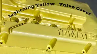 Painting valve cover Mitsubishi/Sonata