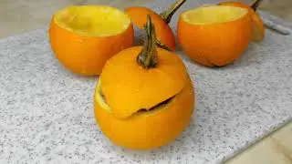 Фаршированная тыква! Очень сочная и обалденно вкусная!