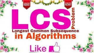 Ep-01 | Longest Common Subsequence (LCS) | Sub Sequence | Set-1.