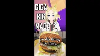 GIGA BIG MAC vs vtuber kitsune