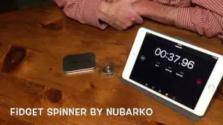 NUBARKO Titanium/Brass Small Fidget Spinner Review