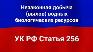 Незаконная добыча (вылов) водных биологических ресурсов.