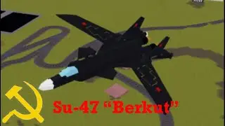 [Roblox Plane Crazy] Su-47 “Berkut” Showcase