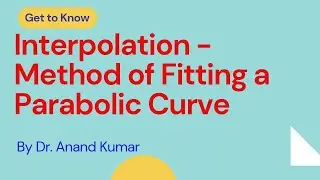Interpolation parabolic Curve method/ statistical methods/ bcom/mcom/ba/ma/ca/cs/cma/university exam