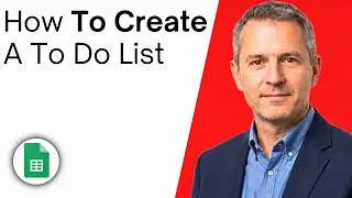 How To Create A To Do List In Google Sheets