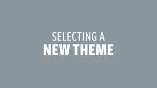 Selecting a New Theme - Shift4Shop