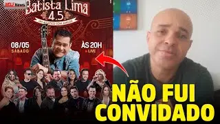 CANTOR DE FORRÓ FICA CHATEADO POR NÃO PARTICIPAR  DA LIVE DE ANIVERSÁRIO DO CANTOR BATISTA LIMA.