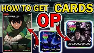 How To Get OP Cards in Anime Card Clash | ROBLOX