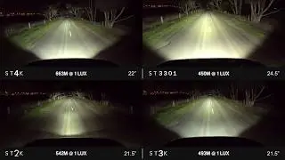 STEDI Light Bar Comparison ST4K ST3301 ST3K ST2K