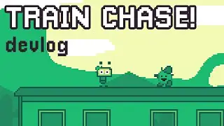 I Added a Train Chase Level to My Platformer Game!