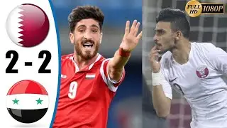 Qatar U-23 vs Syria U-23 Highlights. AFC U-23 Championship