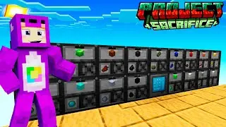 Minecraft Project Sacrifice | ALMACEN MEJORADO y ITEMS INFINITOS - #13