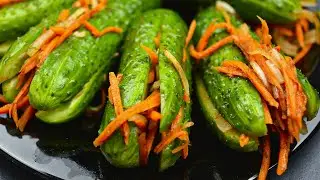 Не все корейцы знают этот РЕЦЕПТ ОГУРЦОВ! Готовлю эту закуску, когда хочется удивить близких!