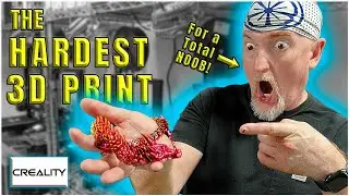 Trying the HARDEST 3D Print as a Noob (on an Ender-3 S1 Plus)