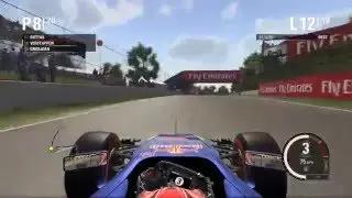 F1 2015 Verstappen battling with Mercedes on Montreal!