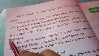 class-4 sub-english lesson-3 ( A BRAVE TRIBAL GIRL ) part-2