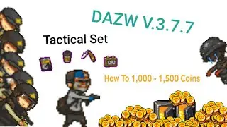 Dead Ahead Zombie Warfare (DAZW): Austin's Tactical Set With Coin Counts On Version 3.7.7