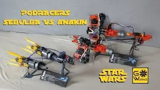 K'NEX Podracers - Anakin vs. Sebulba