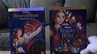 2 Different DVD Versions of Beauty and the Beast
