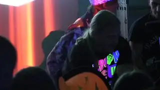 SAMADHI live in Moscow Halloween Carnaval party. Psytrance morning remixes blast