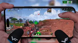 17 Kill Solo Squad - 5 Finger Full Gyroscope | New State Mobile (gameplay)