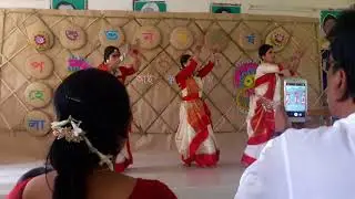বর্ষবরণ ১৪২৫ উপলক্ষে নৃত্য  latest Dance Present by P.T.I Kurigram