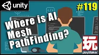 New AI Pathfinding - Unity Playmaker for beginners